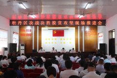 山东菏泽市牡丹区决战决胜脱贫攻坚现场推进会在何楼街道召开