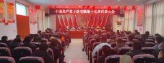 中国共产党王浩屯镇第十五次代表大会胜利召开