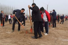 东明县2022年植树节现场会在东明集镇顺利召开