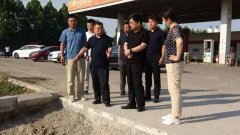 王永合副县长督导S242北段至宋江湖景区绿色廊道提升工程及成台路新建工程