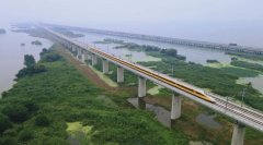 沪宁沿江高铁联调联试试验速度达385公里每小时